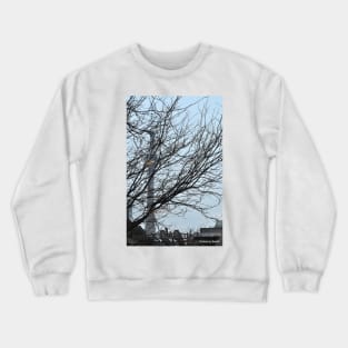 Of trees, towers and workers strong Crewneck Sweatshirt